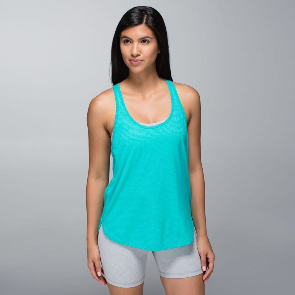 LULULEMON 105 F Singlet No Size Tag Check Measurements